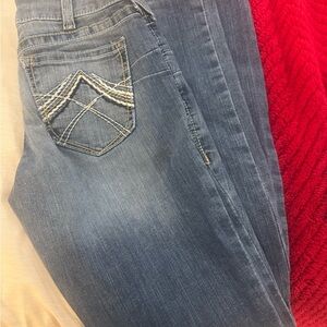 Ariat Women's Light Blue Straight Leg Jeans